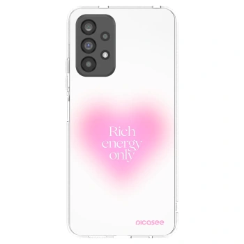 Picasee silikónový prehľadný obal pre Samsung Galaxy A73 5G - Rich Energy