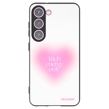 Picasee silikónový čierny obal pre Samsung Galaxy S23 5G - Rich Energy