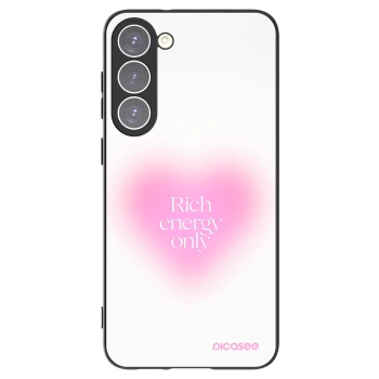 Picasee silikónový čierny obal pre Samsung Galaxy S23+ 5G - Rich Energy