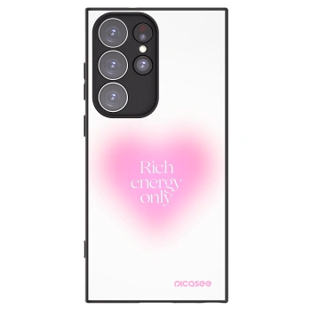 Picasee silikónový čierny obal pre Samsung Galaxy S23 Ultra 5G - Rich Energy
