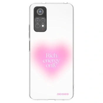 Picasee silikónový prehľadný obal pre Xiaomi Redmi Note 11S 5G - Rich Energy