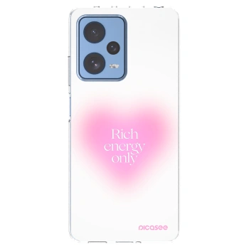 Picasee silikónový prehľadný obal pre Xiaomi Redmi Note 12 Pro 5G - Rich Energy