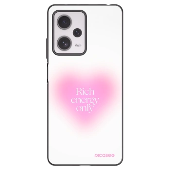 Picasee silikónový čierny obal pre Xiaomi Redmi Note 12 Pro+ 5G - Rich Energy