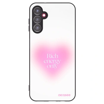 Picasee silikónový čierny obal pre Samsung Galaxy A14 4G A145R - Rich Energy