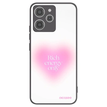 Picasee silikónový čierny obal pre Xiaomi Redmi 12 4G - Rich Energy