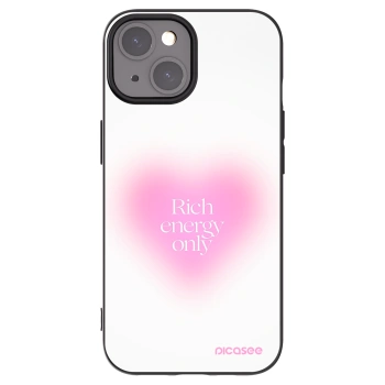 Picasee silikónový čierny obal pre Apple iPhone 15 - Rich Energy