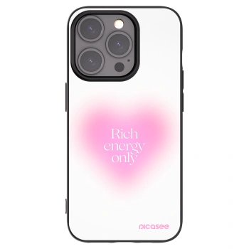 Picasee silikónový čierny obal pre Apple iPhone 15 Pro - Rich Energy