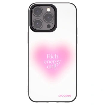Picasee silikónový čierny obal pre Apple iPhone 15 Pro Max - Rich Energy