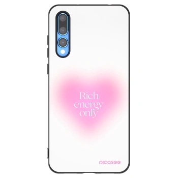 Picasee silikónový čierny obal pre Huawei P20 Pro - Rich Energy