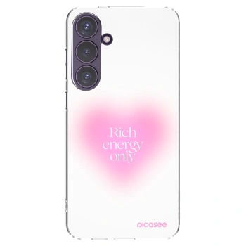 Picasee silikónový prehľadný obal pre Samsung Galaxy S24+ S926B 5G - Rich Energy