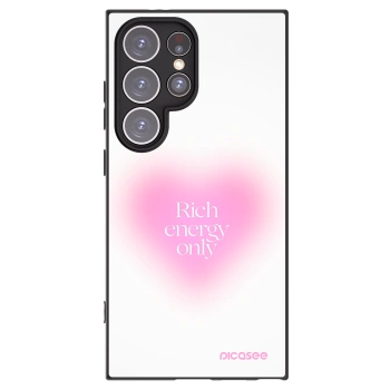 Picasee silikónový čierny obal pre Samsung Galaxy S24 Ultra S928B 5G - Rich Energy