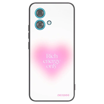 Picasee silikónový čierny obal pre Motorola Edge 40 Neo - Rich Energy
