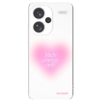 Picasee silikónový prehľadný obal pre Xiaomi Redmi Note 13 Pro+ 5G - Rich Energy
