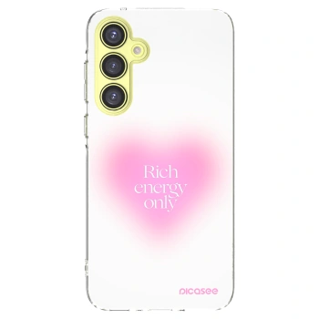 Picasee silikónový prehľadný obal pre Samsung Galaxy A35 5G A356B - Rich Energy