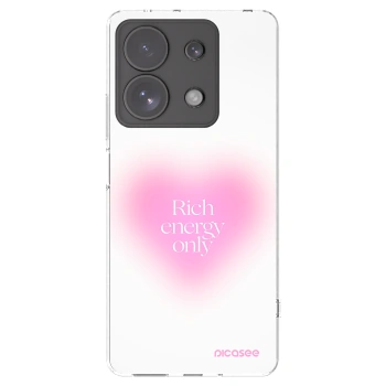 Picasee silikónový prehľadný obal pre Xiaomi Redmi Note 13 Pro 4G - Rich Energy