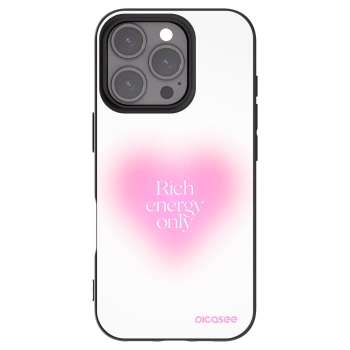 Picasee silikónový čierny obal pre Apple iPhone 16 Pro - Rich Energy