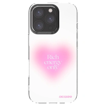 Picasee silikónový prehľadný obal pre Apple iPhone 16 Pro - Rich Energy