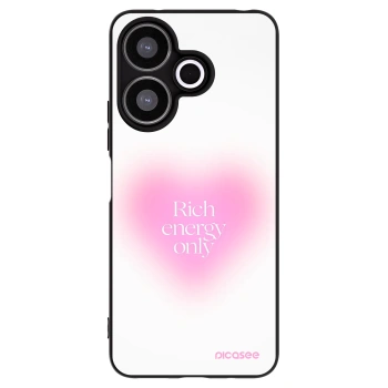Picasee silikónový čierny obal pre Xiaomi Redmi 13 4G - Rich Energy