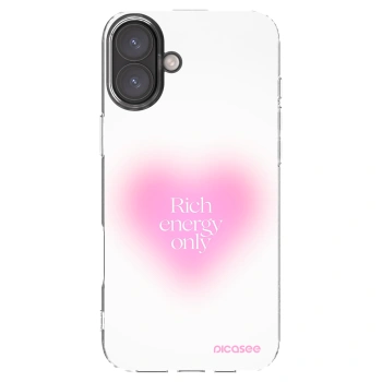 Picasee silikónový prehľadný obal pre Apple iPhone 16 Plus - Rich Energy