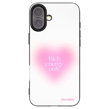 Picasee silikónový čierny obal pre Apple iPhone 16 Plus - Rich Energy