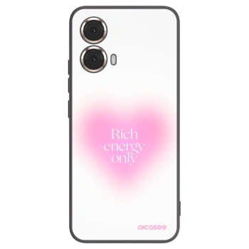 Picasee silikónový čierny obal pre Motorola Moto G85 - Rich Energy