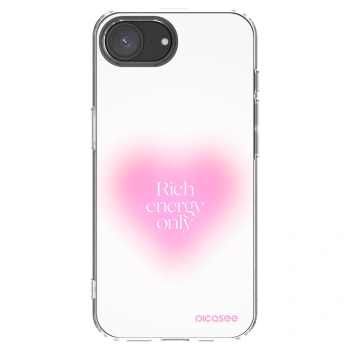 Picasee silikónový prehľadný obal pre Apple iPhone 16e - Rich Energy