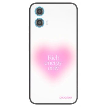 Picasee silikónový čierny obal pre Motorola Moto G34 5G - Rich Energy