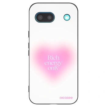 Picasee silikónový čierny obal pre Google Pixel 8a - Rich Energy