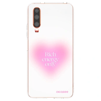 Picasee silikónový prehľadný obal pre Huawei P30 - Rich Energy