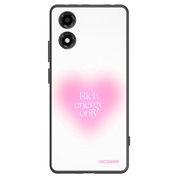 Picasee silikónový čierny obal pre Motorola Moto E14 - Rich Energy