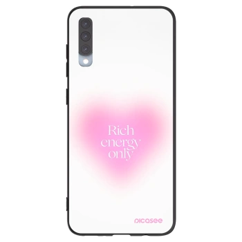Picasee silikónový čierny obal pre Samsung Galaxy A70 A705F - Rich Energy