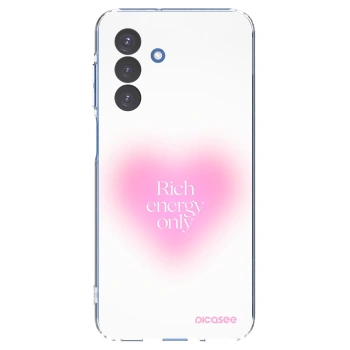 Picasee silikónový prehľadný obal pre Samsung Galaxy A17 5G - Rich Energy