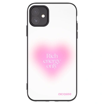 Picasee silikónový čierny obal pre Apple iPhone 11 - Rich Energy
