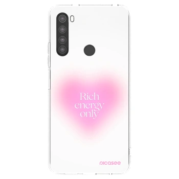 Picasee silikónový prehľadný obal pre Xiaomi Redmi Note 8 - Rich Energy