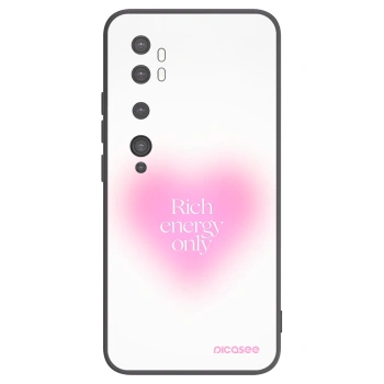 Picasee silikónový čierny obal pre Xiaomi Mi Note 10 (Pro) - Rich Energy