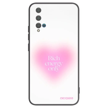Picasee silikónový čierny obal pre Huawei Nova 5T - Rich Energy