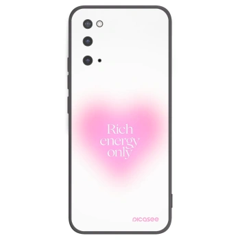 Picasee silikónový čierny obal pre Samsung Galaxy S20 G980F - Rich Energy