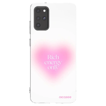 Picasee silikónový prehľadný obal pre Samsung Galaxy S20+ G985F - Rich Energy