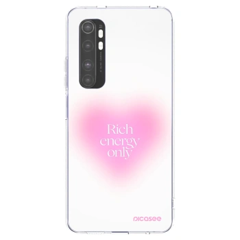 Picasee silikónový prehľadný obal pre Xiaomi Mi Note 10 Lite - Rich Energy