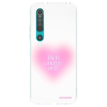 Picasee silikónový prehľadný obal pre Xiaomi Mi 10 - Rich Energy