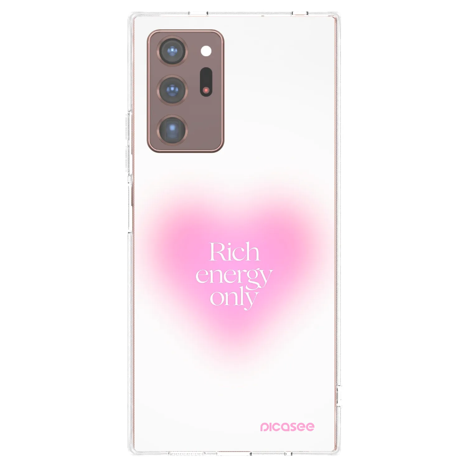 Picasee silikónový prehľadný obal pre Samsung Galaxy Note 20 Ultra - Rich Energy