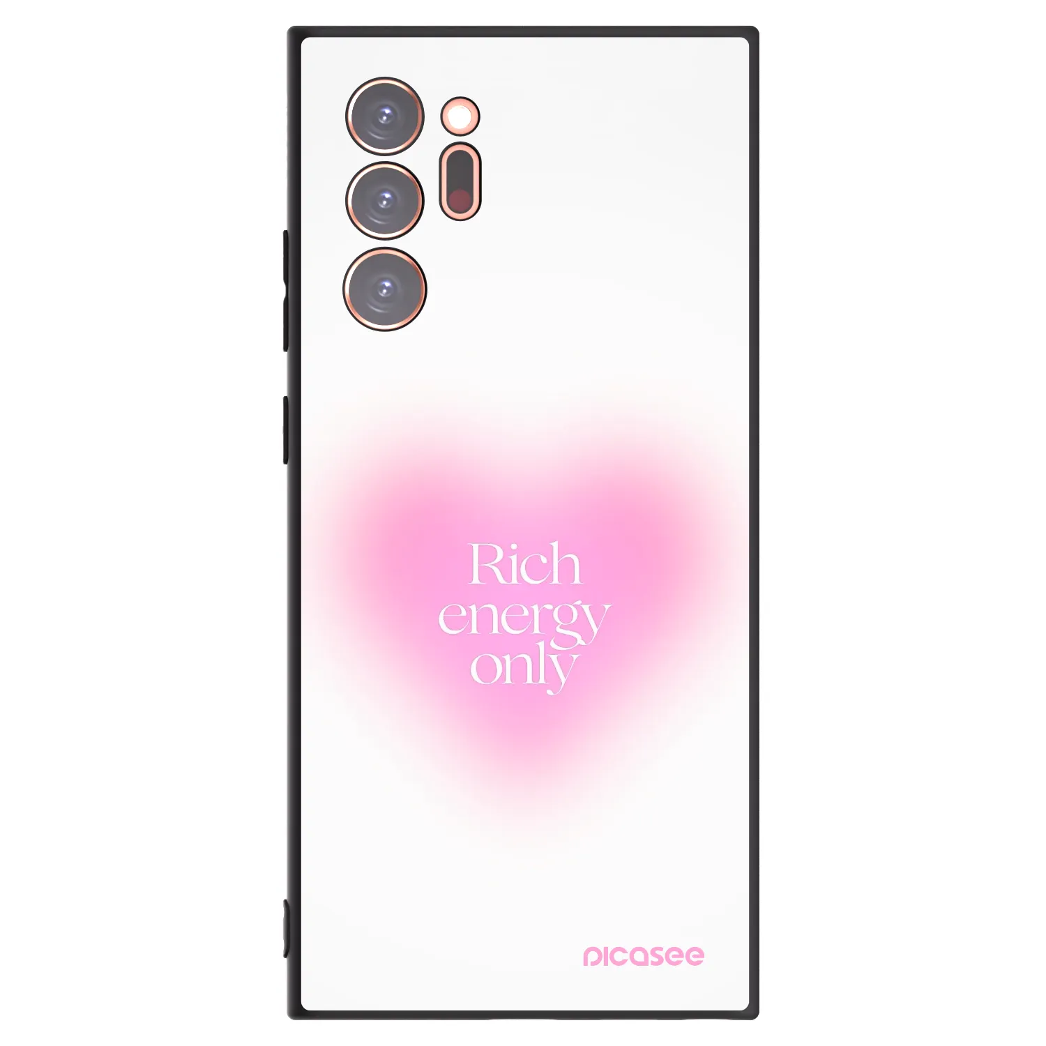 Picasee silikónový čierny obal pre Samsung Galaxy Note 20 Ultra - Rich Energy