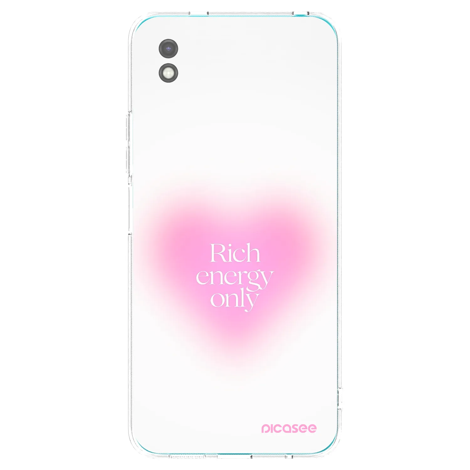 Picasee silikónový čierny obal pre Xiaomi Redmi 9A - Rich Energy