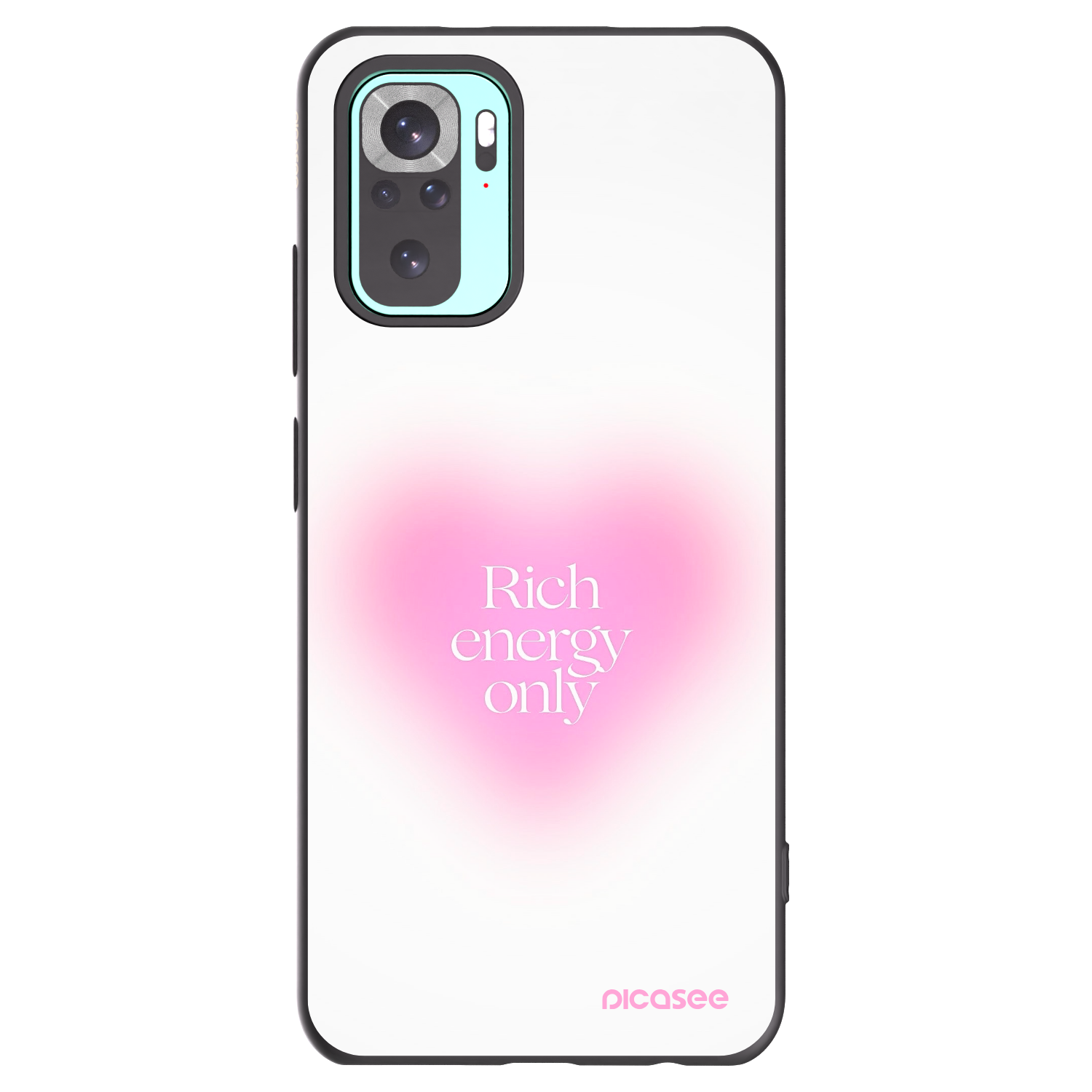Picasee silikónový čierny obal pre Xiaomi Redmi Note 10 Pro - Rich Energy