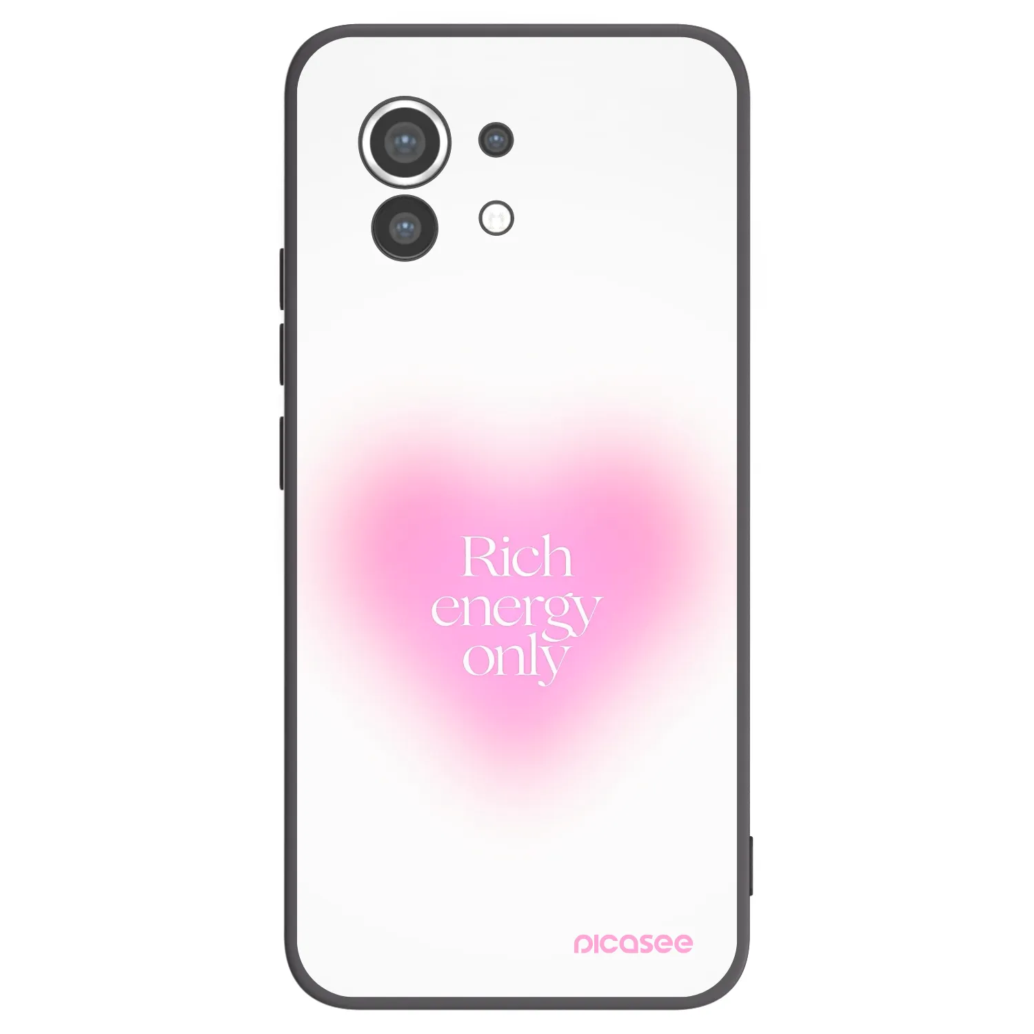 Picasee silikónový čierny obal pre Xiaomi Mi 11 - Rich Energy