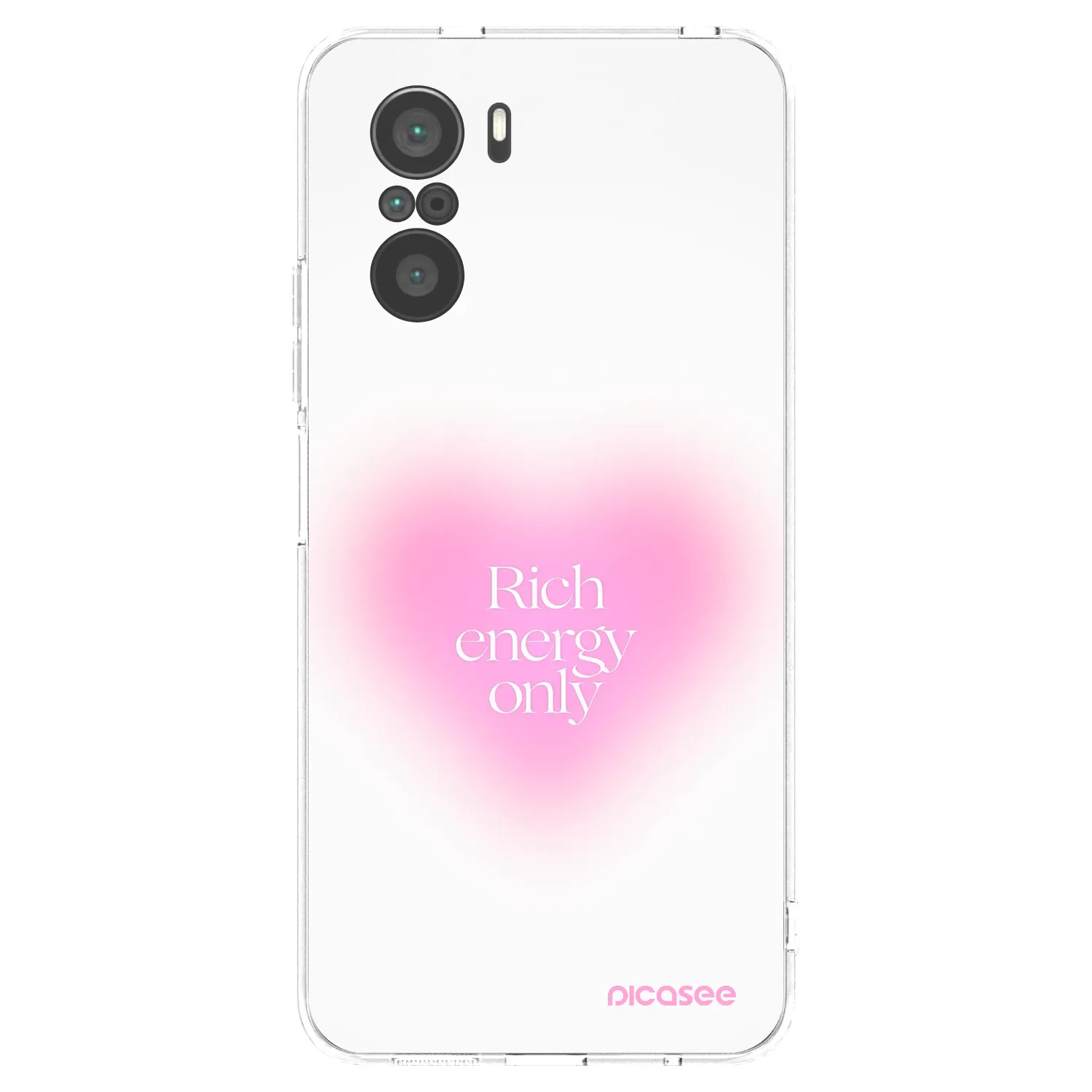 Picasee silikónový prehľadný obal pre Xiaomi Poco F3 - Rich Energy