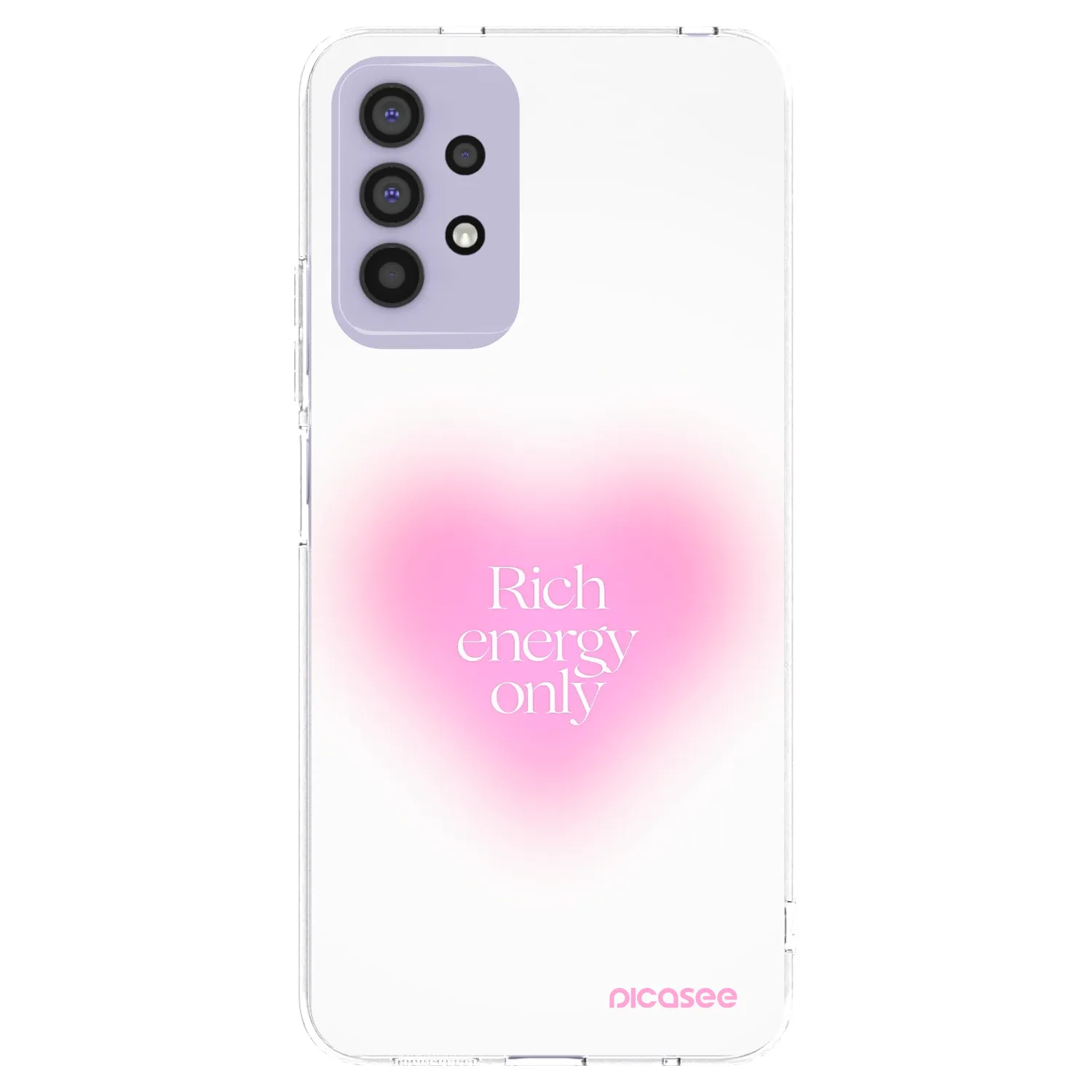 Picasee silikónový prehľadný obal pre Samsung Galaxy A32 4G SM-A325F - Rich Energy