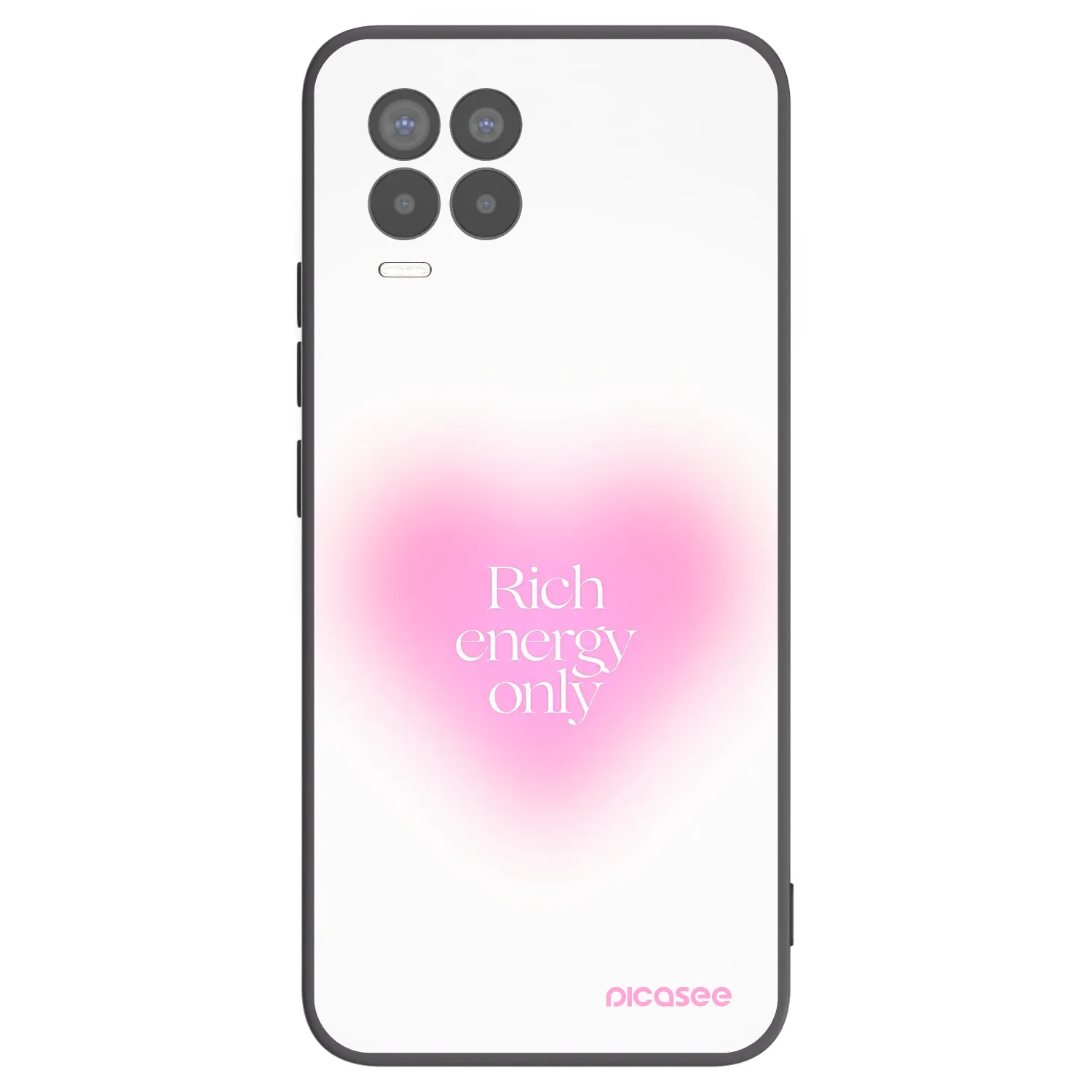 Picasee silikónový čierny obal pre Realme 8 Pro - Rich Energy