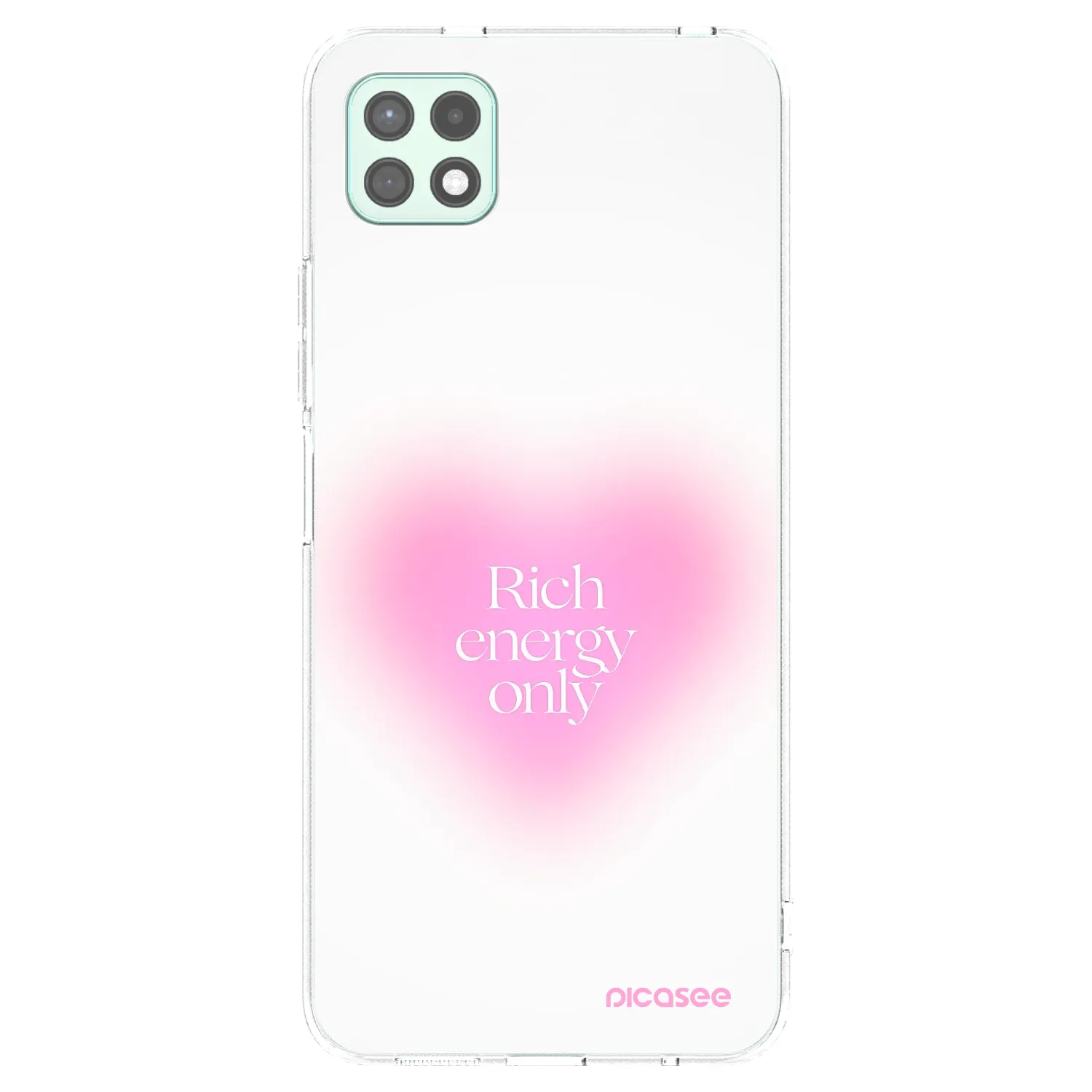 Picasee silikónový prehľadný obal pre Samsung Galaxy A22 A226B 5G - Rich Energy