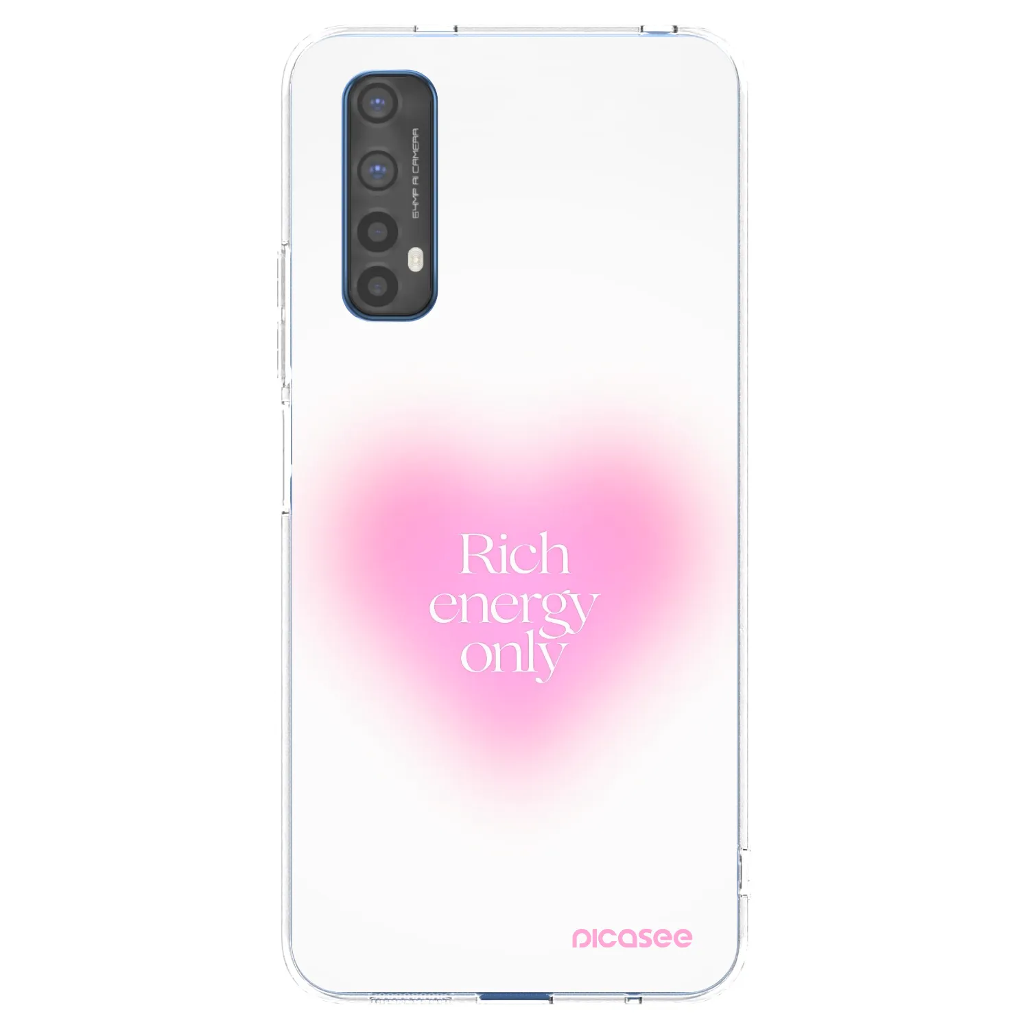 Picasee silikónový prehľadný obal pre Realme 7 - Rich Energy